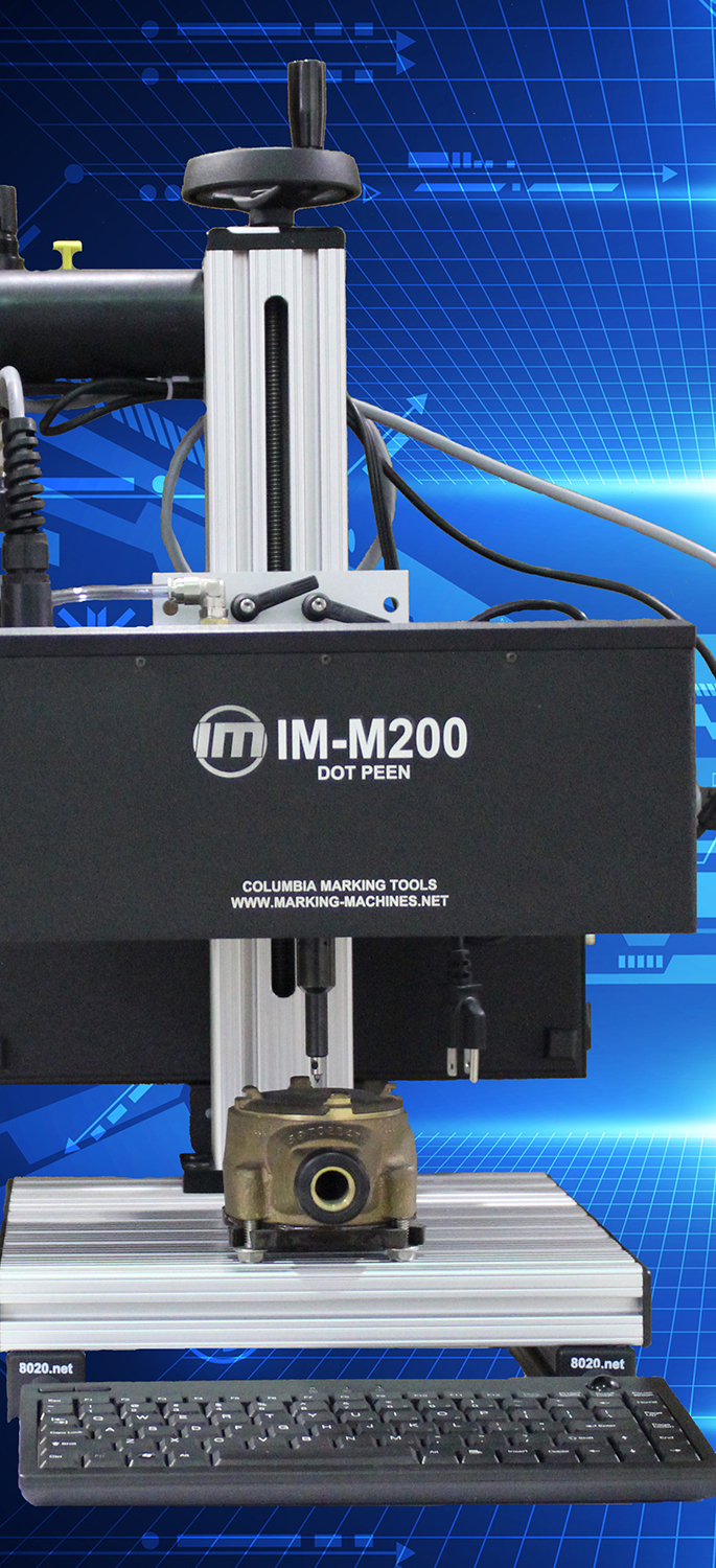 IMM200 Large marking window I-Mark M series